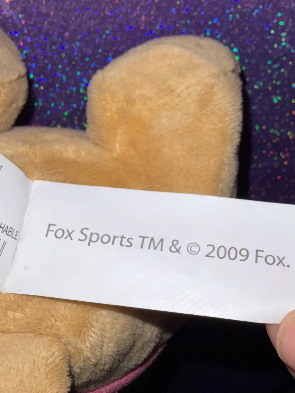 Fox Sports Annie NASCAR Racing Chipmunk Plush